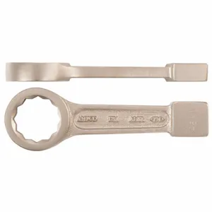 AMPCO METAL WS-5-1/8 Striking Wrench, Aluminum/Bronze, Natural, 5 1/8 Inch Head Size, 20 Inch Overall Length | CN8KKK 49UT07