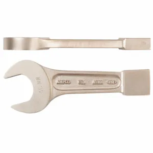 AMPCO METAL WSO-2-1/8 Striking Wrench, Aluminum/Bronze, Natural, 2 1/8 Inch Head Size, 11 Inch Overall Length | CN8KFR 49UT87