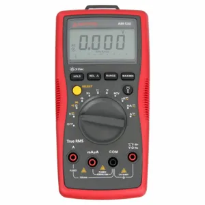 AMPROBE AM-530 Digital Multimeter, Cat Iii 600V, Trms, 600 V | CN8KRT 12U584