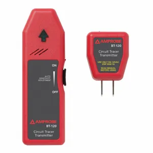 AMPROBE BT-250 Circuit Tracer Kit, 90 to 250VAC, Carrying Case, BT-250, Circuit Breaker Finders | CN8KQC 12U593