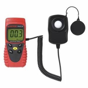 AMPROBE SOLAR-100 Solar Power Meter, Lcd, 3 Ft | CN8KTE 4VMF2