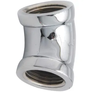 ANDERSON METALS CORP. PRODUCTS 81107-04 Elbow 45 Degree Chrome Plated Brass 1/4 Inch | AC3KMP 2UEG2