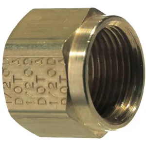 CMI 961-4 Tube Nut Compression Brass 150 psi | AH3QBE 32WH81