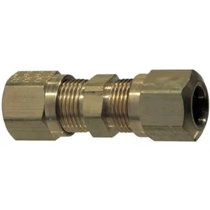 CMI 962-4 Tube Union Compression Brass 1/4 Inch Tube | AH3PYE 32WG64