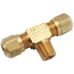 ANDERSON METALS CORP. PRODUCTS 1472X6X6X2 Male Branch Tee Compression Brass 150psi | AH3PYC 32WG61