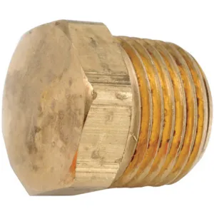 ANDERSON METALS CORP. PRODUCTS 706121-02 Hex Head Plug Brass 1/8 In. | AG6TCD 46M448