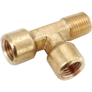 ANDERSON METALS CORP. PRODUCTS 706227-06 Forged Run Tee Low Lead Brass 1000 psi | AF7FBE 20XP06