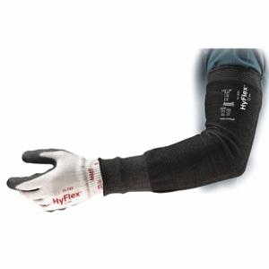 ANSELL 11-250 Cut-Resistant Sleeve, Ansi/Isea Cut Level A3, Black, Sleeve, Knit Cuff | CR4JCY 52RT98