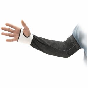 ANSELL 11-251 Cut-Resistant Sleeve, Ansi/Isea Cut Level A3, Black, Knit Cuff | CR4JCP 52RU03