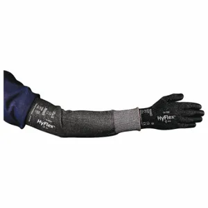 ANSELL 11-280 Cut-Resistant Sleeve, Ansi/Isea Cut Level A4, Gray, Sleeve, Knit Cuff | CR4JDN 492U42