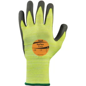 ANSELL 11-423 Cut Resistant Gloves Gray/Yellow 11 PR | AH9NFJ 40LL57