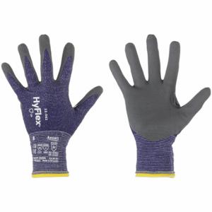 ANSELL 11-561 Knit Gloves, Size M, ANSI Cut Level A3, Palm, Dipped, Nitrile, Intercept„ | CR4JBL 61DD52