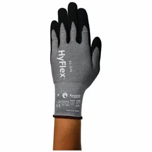 ANSELL 11-571 Cut Resistant Glove, 2Xs, Ansi Cut Level A4, Palm, Nitrile, Sandy, Silicone-Free, 1 Pr | CR4HUU 799LC4