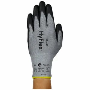 ANSELL 11-645 Cut Resistant Glove, 2Xs, Ansi Cut Level A4, Palm, Low Dmf Polyurethane, Gray, 1 Pr | CR4HYH 799LE0