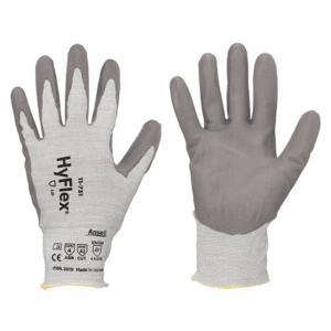 ANSELL 11-731 Coated Glove, XL, Polyurethane, Sandy, Gray, 1 Pair | CR4HRY 52LD55