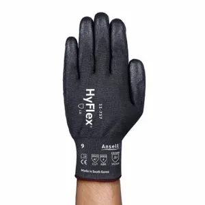 ANSELL 11-757VP Cut Resistant Glove, Vndpk, 10, 18G Blck, Pr | CR4HYC 382XL7