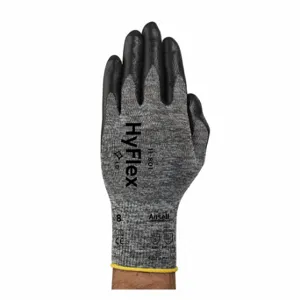 ANSELL 11-801VP VendPk Glove, Blk Nitrl Plm Coat, Gry, 7, PR | CR4HZP 380YG3