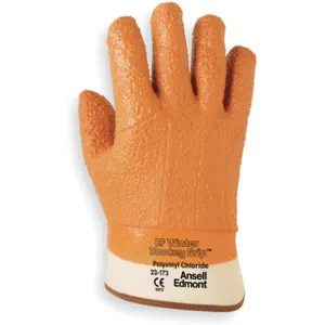 ANSELL 23-173 Cold Protection Gloves Pvc L Tan Pr | AD8FDB 4JU99