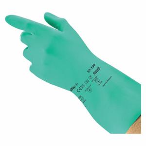 ANSELL 37-136 Gloves, 13.58 mil Glove Thick, 12 Inch Glove Length, Diamond, 6 Glove Size, Green | CN8GDM 56JR01