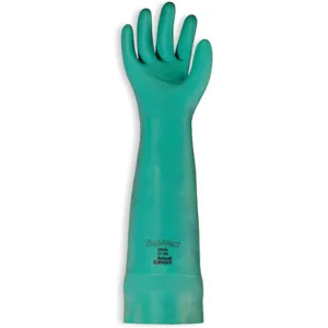 ANSELL 37-185 Chemical-Resistant Glove, 22 Mil, Size 7, Green | AD2JQP 3PXH3