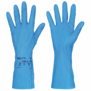 ANSELL 37-310 Chemical Resistant Glove, 8 mil Thick, 12 Inch Length, Reversed Lozenge, 7 Size, 1 Pair | CN8FRN 54ZE71