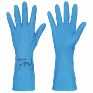 ANSELL 37-310 Chemical Resistant Glove, 8 mil Thick, 12 Inch Length, Reversed Lozenge, 11 Size, 1 Pair | CN8FRM 54ZE75