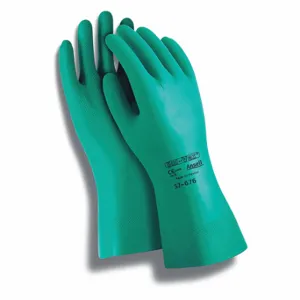 ANSELL 37-676-VEND Chemical Resistant Glove, 15 mil Thick, 13 Inch Length, 7 Size, Green, 1 Pair | CN8FQA 51WE09