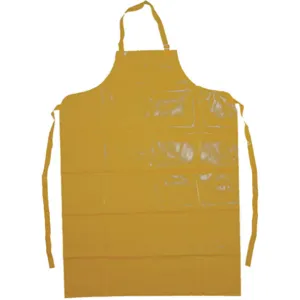 ANSELL 56-801 Bib Apron Yellow 50 inch Length | AE3PQH 5EMD8