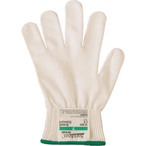 ANSELL 72-025 Cut Resistant Gloves White Knit 10 | AG3PHX 33RH86