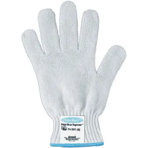 ANSELL 74-301 Cut Resistant Glove White Reversible 7 | AC6UQG 36J086