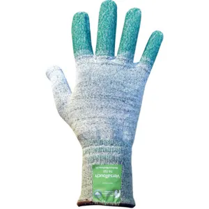 ANSELL 74-731 Gloves Cut Resistant Gray/Green 9 | AD6MPY 46C469