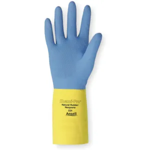 ANSELL 87-224 Chemical Resistant Glove 27 mil Size 9 1 Pair | AC3BAC 2RA59