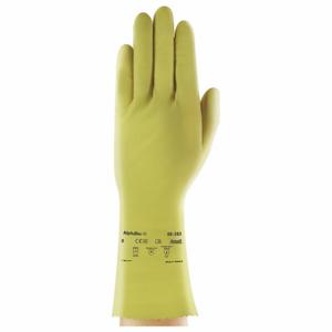 ANSELL 88393 Chemikalienbeständiger Handschuh, 17 mil dick, 12 Zoll Länge, 7 Größe, Beige, 1 Paar | CN8KVY 48MA90