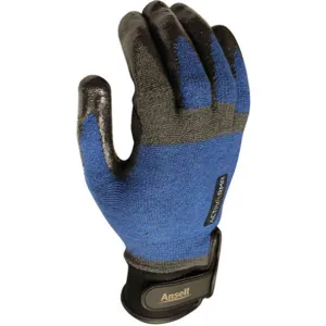 ANSELL 97-003 Cut Resistant Gloves Blue/Black L PR | AB7YDP 24L247