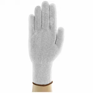 ANSELL 74-048 Cut Resistant Glove White Reversible M | AC6UQP 36J104