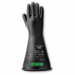ANSELL CL3B-16 Electrical Insulating Gloves, 26, 500VAC/39, 750VDC, 16 Inch Glove Lg, Straight Cuff | CN8BKH 48MA80