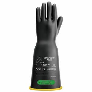 ANSELL RIG316YBBC Elektrisch isolierende Handschuhe, 26, 500 VAC/39, 750 VDC, 16 Zoll Handschuhlänge, Glockenmanschette | CN8BFA 795GC1