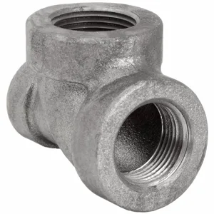 ANVIL 0300038403 Cast Iron Tee Fitting, 1 X 1/2 X 1 inch Pipe, Fnpt End | AD8LCA 4KUW3