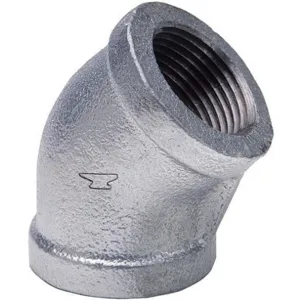 ANVIL 0311024400 Elbow 45 Deg. 2 Inch Npt Galvanised | AF8EGF 25CF39