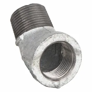 ANVIL 0311028005 Street Elbow, 45 Deg. Bend, 1-1/2 Inch Npt Galvanised | AF8EGV 25CF52