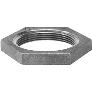 ANVIL 0318913449 Hex Locknut, Malleable Iron, 1/2 In, 1-3/16 In Hex Size | AE2CLN 4WJW2