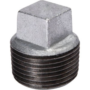 ANVIL 0319902086 3 Galvanized Cast Iron Solid Square Head Plug | BT8NKH