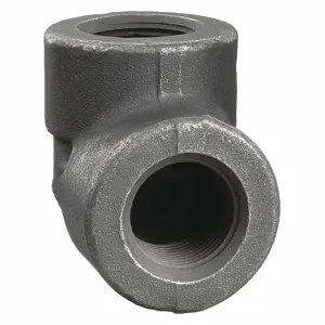 ANVIL 0361101207 Pipe Elbow, Thick Walled, Black Forged Steel, 1 Inch Size | AF8YBZ 29JD71