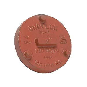 GRUVLOK 0390131928 1 Galvanized Grooved End Cap | BT9JWR