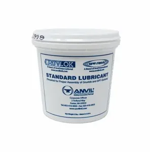 GRUVLOK 0390163046 2Lb Tub Standard Gruvlok Lubricant | BT8LHF