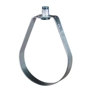 ANVIL 0500302211 Non Captured Zinc Plate Lht Ring Hanger, 6 Inch Size | BT9QHV