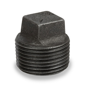 ANVIL 0818901530 3/8 schwarzer formbarer Eisen-Massivquadrat-Hochleistungsstopfen | BU2EVR