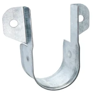 ANVIL FIG 187 CPVC Two Hole Side Mount Strap, 90 Deg., Malleable Iron | CF4FKE