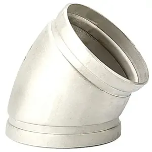 GRUVLOK FIG 7051SS Stainless Steel Elbow, 45 Deg. Bend | CF4GCM