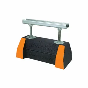 ANVIL HBS-CE10-8-H-164-PG W/13/16 STL CHANNEL H Block Support, Rubber Base, Galvanized Steel, 10.88 Inch Overall Length, 1 | CN8LRP 802PH5